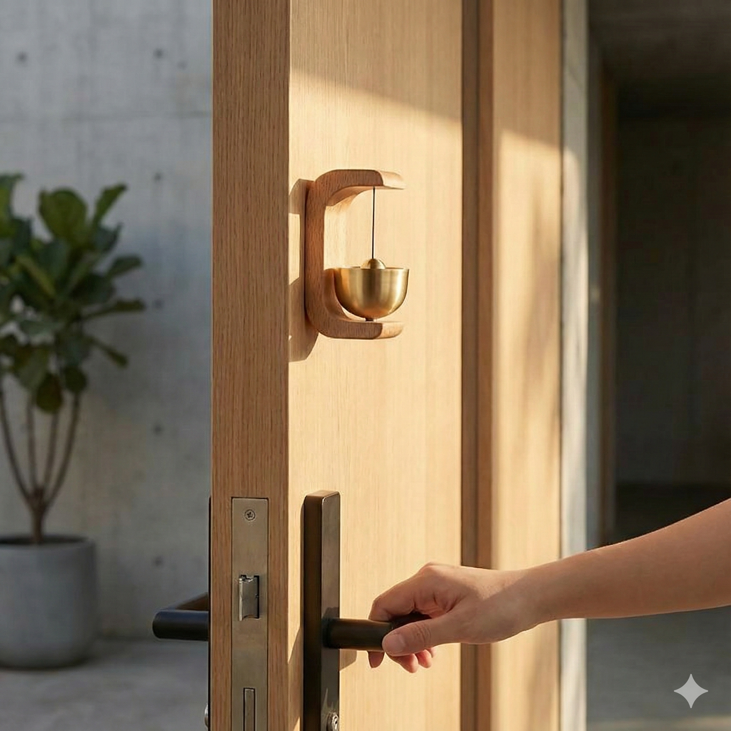 Handcrafted Wooden Wind Bell