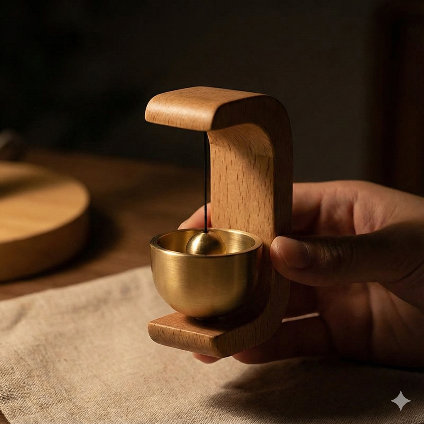 Handcrafted Wooden Wind Bell