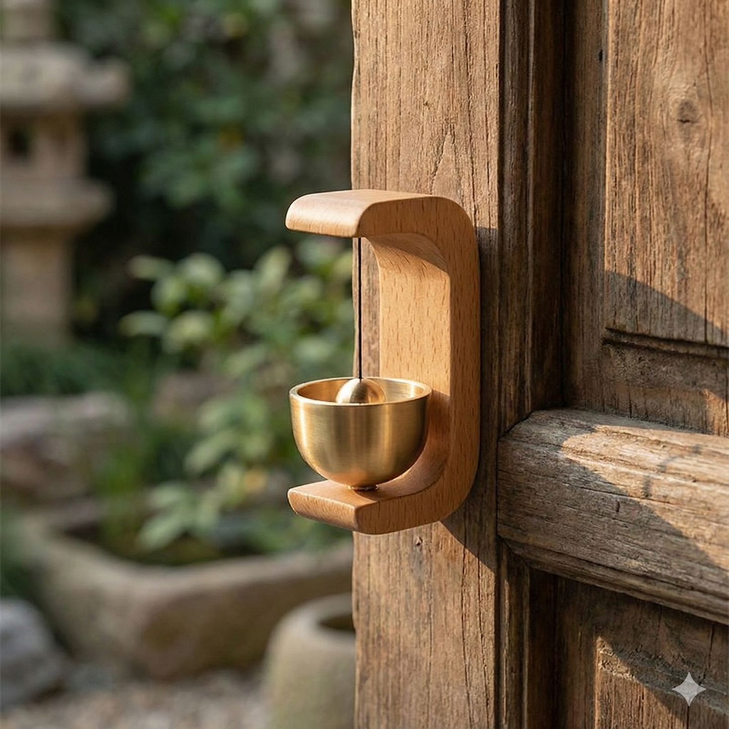 Handcrafted Wooden Wind Bell