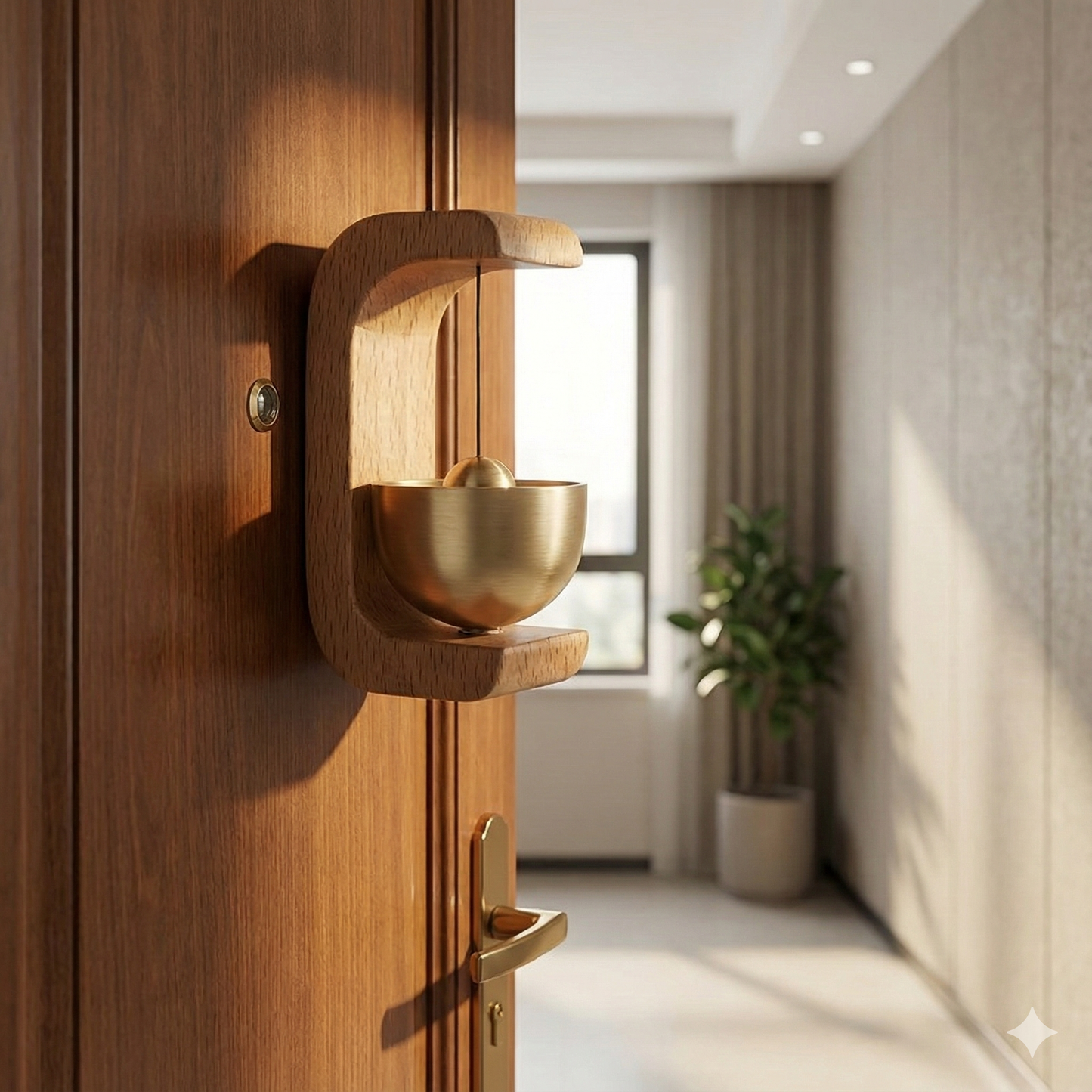 Handcrafted Wooden Wind Bell