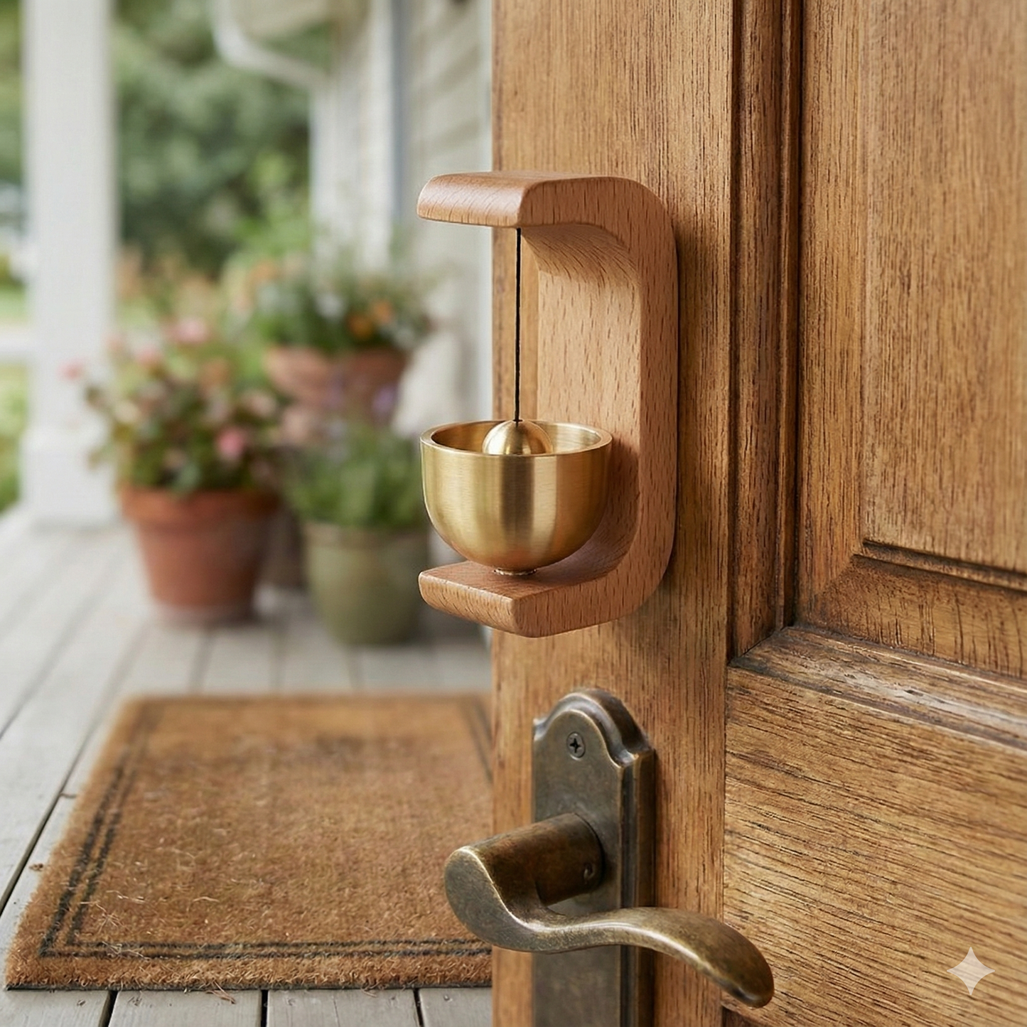 Handcrafted Wooden Wind Bell